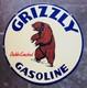 Porcelian Grizzly Enamel Sign Size 30x30 Inches Double Sided
