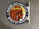 Porcelian Indian Enamel Sign Size 18x18 Inches Double Sided