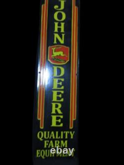 Porcelian John Deere Enamel Sign Size 36x12 Inches Double Sided