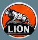 Porcelian Lion Enamel Sign Size 30x30 Inches Double Sided