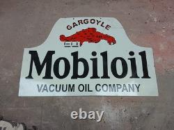 Porcelian Mobiloil Enamel Sign Size 36x24 Inches Double Sided