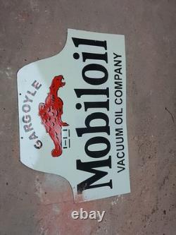 Porcelian Mobiloil Enamel Sign Size 36x24 Inches Double Sided