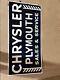 Porcelian Omega Enamel Sign Size 36 Inches Double Sided