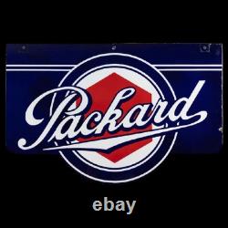 Porcelian Packard Enamel Sign Size 36x22 Inches Double Sided