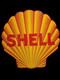 Porcelian Shell Enamel Sign Size 30x30 Inches Double Sided