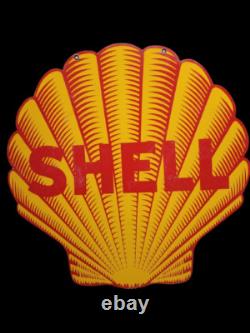 Porcelian Shell Enamel Sign Size 30x30 Inches Double Sided
