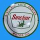 Porcelian Sinclair Enamel Sign Size 30x30 Inches Double Sided