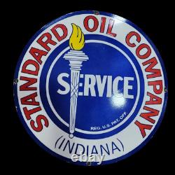 Porcelian Standard Enamel Sign Size 30x30 Inches Double Sided