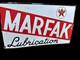 Porcelian Texaco Marfak Enamel Sign Size 48x18 Inches Double Sided