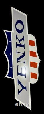 Porcelian Yenko Enamel Sign Size 41x15 Inches Double Sided