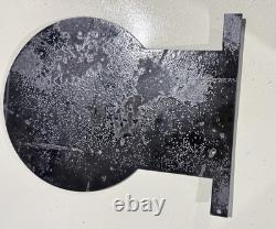 Public Telephone Flange Porcelain Vintage Enamel Sign Local Calls 12 x 9 Inches
