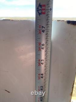 RARE Vintage Original Use Champlin Oil Porcelain Double Sided Sign, 47.5X47.5