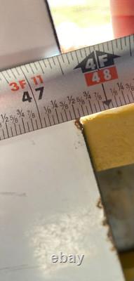 RARE Vintage Original Use Champlin Oil Porcelain Double Sided Sign, 47.5X47.5