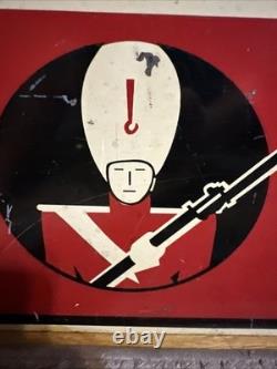 Rare Double Sided Masury Paint Advertising Sign