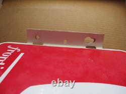 Rare Frontier Phone Sign Flanged Double Sided Metal 12 X 12 Telephone Not Bell