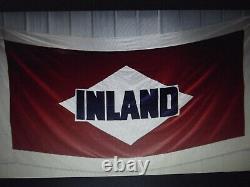 Rare Inland Steel Ore Ship Flag, Great Lakes Ship, Ore Ship, Laker, Double Sided