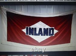Rare Inland Steel Ore Ship Flag, Great Lakes Ship, Ore Ship, Laker, Double Sided