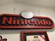 Rare Nintendo Double Sided Sign Beautiful With Seal On Top