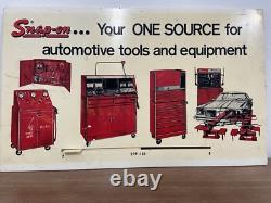 Rare Vintage 1950s Snap-on Tools Double-Sided Sliding Open/Closed Sign RARE