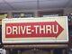 Rare Vintage A&w Huge Drive Thru Lighted Double Sided Arrow Sign Working Cond