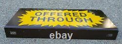 Rare Vintage Metal Flange Sign Offered Through Old Double Sided Advertising