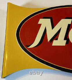 Rare Vintage Original Moxie Soda Sign Drink Moxie double-sided flange sign