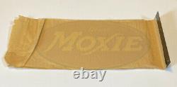 Rare Vintage Original Moxie Soda Sign Drink Moxie double-sided flange sign