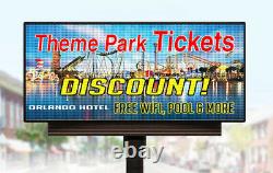 Sale High Quality LED Sign Outdoor Full Color Double Sided+ WIFI 10mm 25 X 38