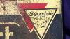 Seaside Gasoline Double Sided Sign Original
