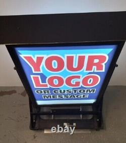 Sidewalk Sign, Pavement sign LED Light Double Sided Made in USA