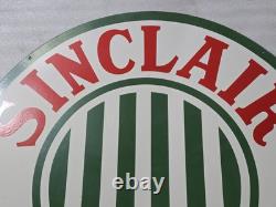 Sinclair Gasoline Porcelain Enamel Sign 48inches Double Sided