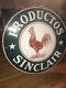 Sinclair Oil 48 Double Sided Porcelain Sign