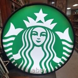Starbucks Double Sided Light Up Sign