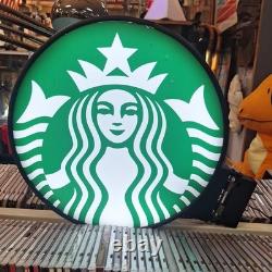 Starbucks Double Sided Light Up Sign