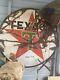 Texaco Porcelain Double Sided 6 Foot Antique Sign. Usa 2-7-61