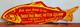 The Fish Squirm Porcelain Enamel Sign 27 X 10 Inches 2 Sided