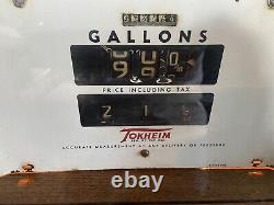Tokheim double sided gas pump panels