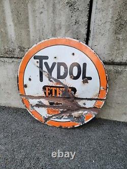 Tydol Double Sided Porcelain Sign 30Inch