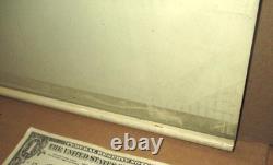 UNITED DELCO -Double Sided Swinging Sign OLD ORIGINAL VINTAGE Big Heavy 36