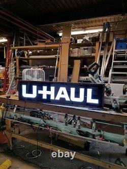 U HAUL Sign LED Light Sign Box 12x48x2 inc