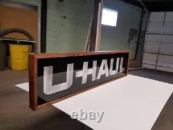 U HAUL Sign LED Light Sign Box 12x48x2 inc