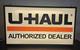 U-haul Authorized Dealer Double Sided Lighted Sign 25 X 14, Updated Led