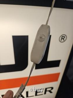 U-Haul Authorized Dealer Double Sided Lighted Sign 25 X 14, Updated LED