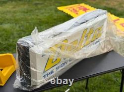 VINTAGE 1990s DELTA TIRE SIGN DOUBLE SIDED ILLUMINATED NEW IN WRAPPING