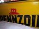 Vintage Authentic Pennzoil Authorized Dealer Oil Embossed 6ft Double-sided Sign