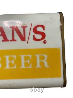 VINTAGE BAVARIAN/S Select Beer Lighted Sign Double Sided Hanger WORKS