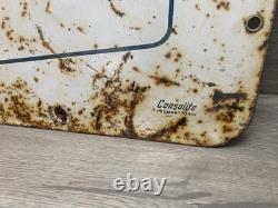 VINTAGE HOLSUM BREAD SIGN DOUBLE SIDED GROCERY STORE SIGN 29.5x11