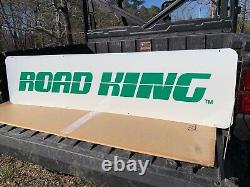 VINTAGE ROAD KING TIRES LARGE DOUBLE SIDED RACK SIGN (48x 12) NOS/VERY NICE