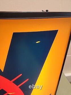 VINTAGE VIENNA BEEF SIGN LIGHTS UP DOUBLE SIDED, Brand New Bulbs & Starter