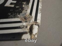 Vintage 1950- Florsheim Shoe-factory Trade Store Hanging Sign-double Sided-22.5